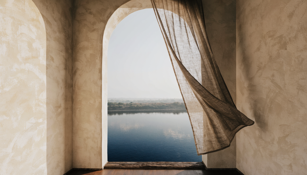 Light entering an open arch, Vedras